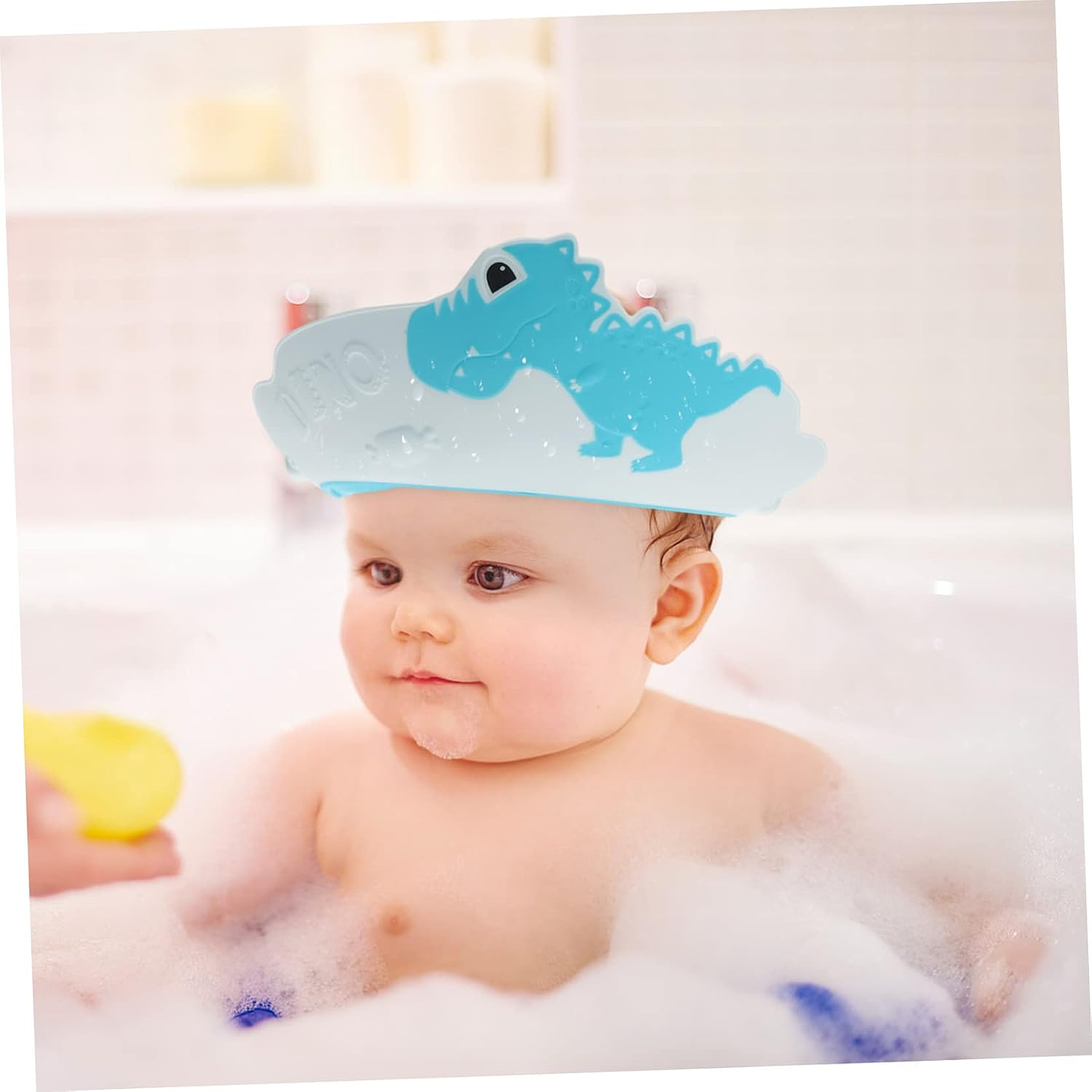 Gorro de ducha ajustable para bebés Verde Azulado 16554 4