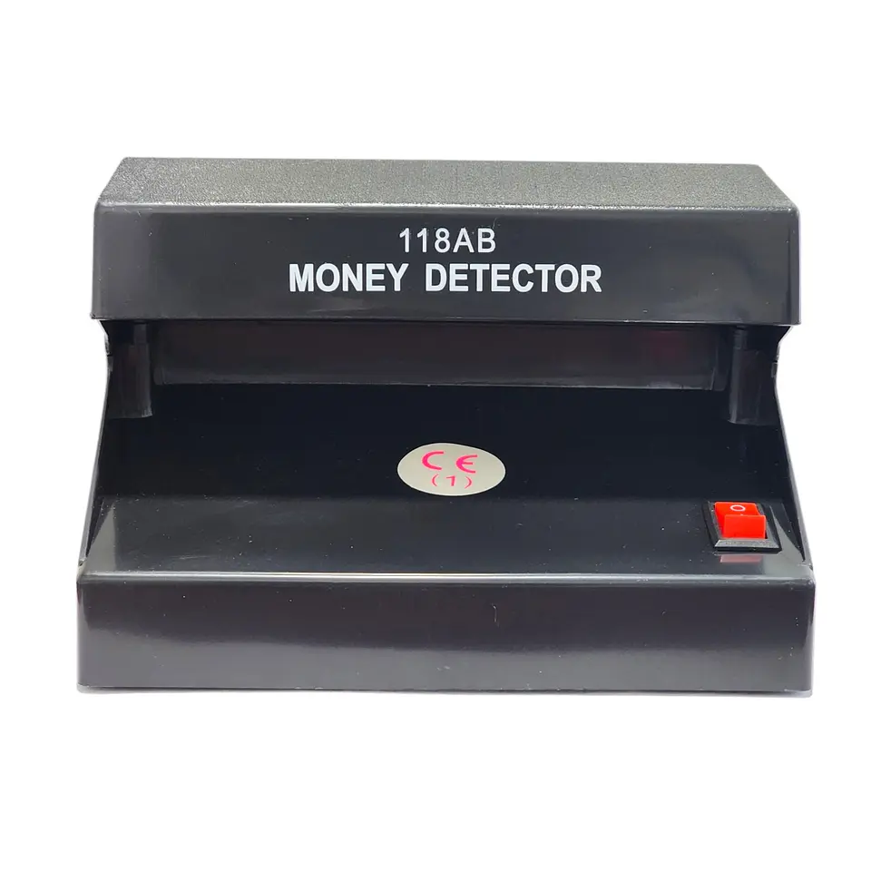 Detector de Billetes Falsos Luz Ultravioleta AD118AB 1