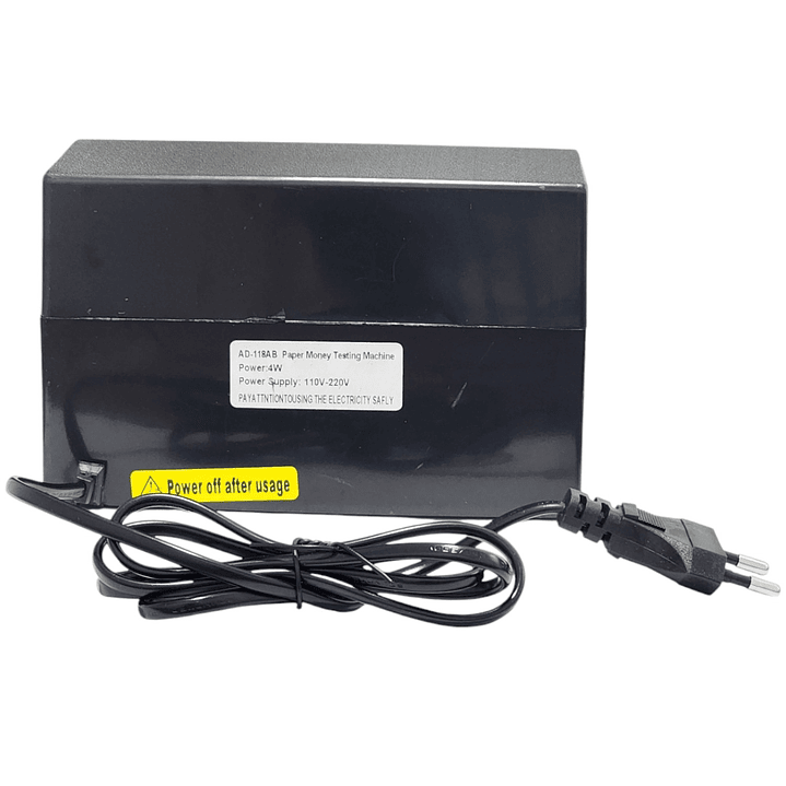 Detector de Billetes Falsos Luz Ultravioleta AD118AB 6