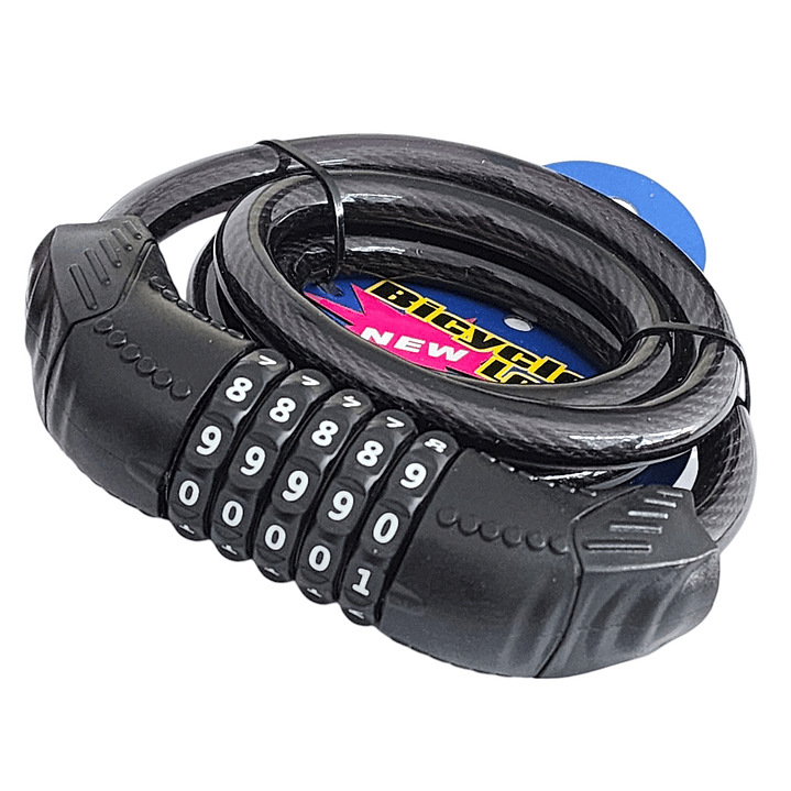 Candado de Seguridad para Bici Combinación de Clave 18167 1