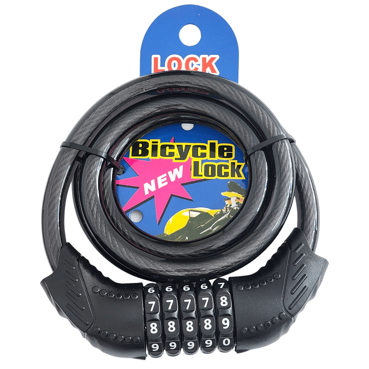 Candado de Seguridad para Bici Combinación de Clave 18167 2