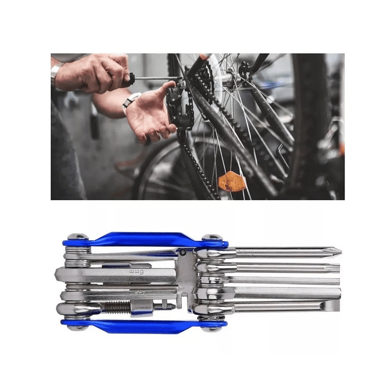 Kit de Llaves Multiherramienta para Bicicleta 11 en 1 18170 7