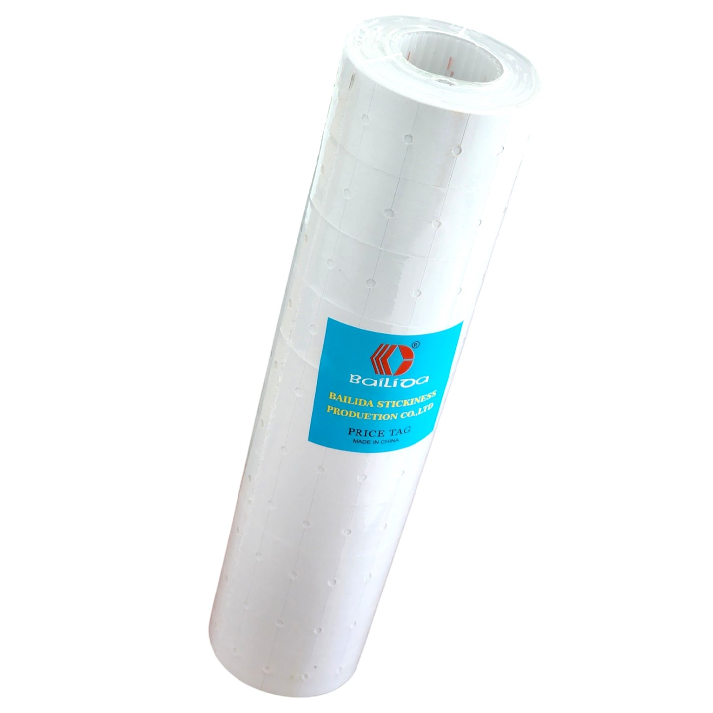 Pack 10 Rollo 4.000 Etiquetas Blanca Bailida MX5500 3