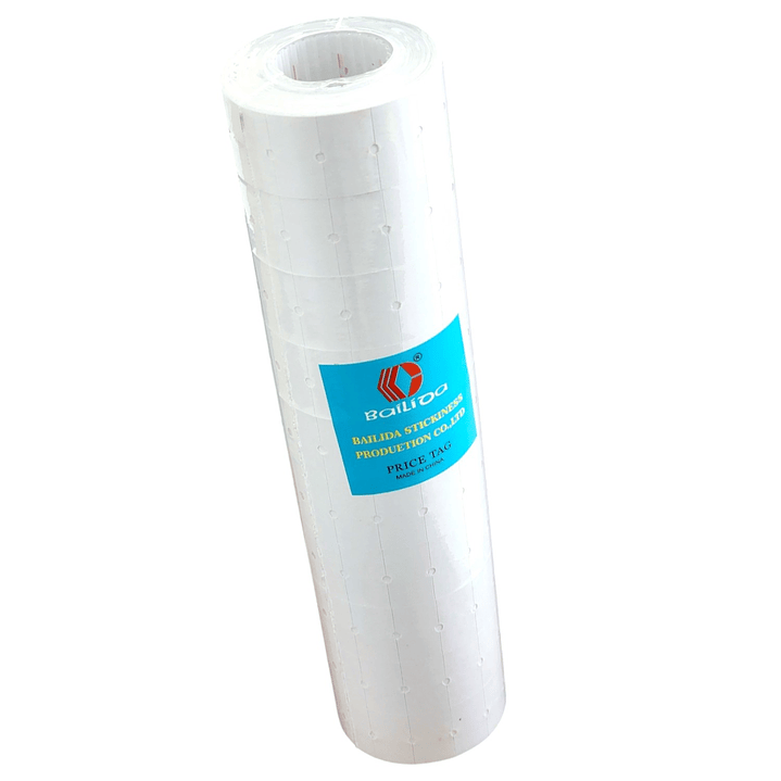 Pack 10 Rollo 4.000 Etiquetas Blanca Bailida MX5500 5