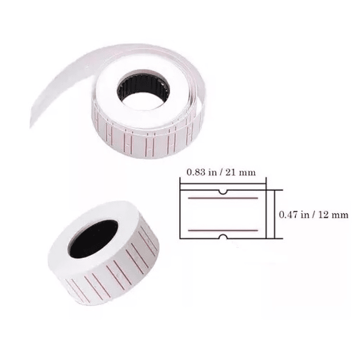 Pack 10 Rollo 4.000 Etiquetas Sato Standar Bailida MX5500 2