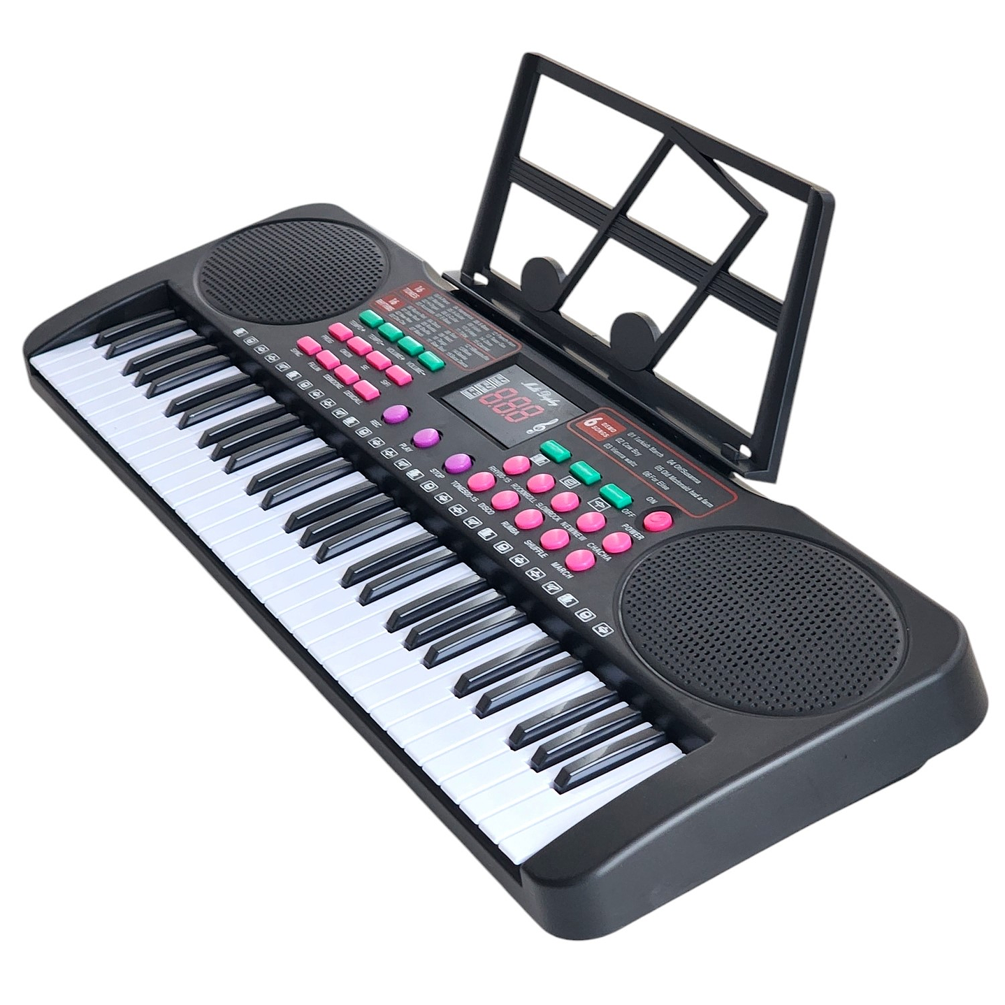 Piano Teclado Digital 61 Teclas + Micrófono 55036 2