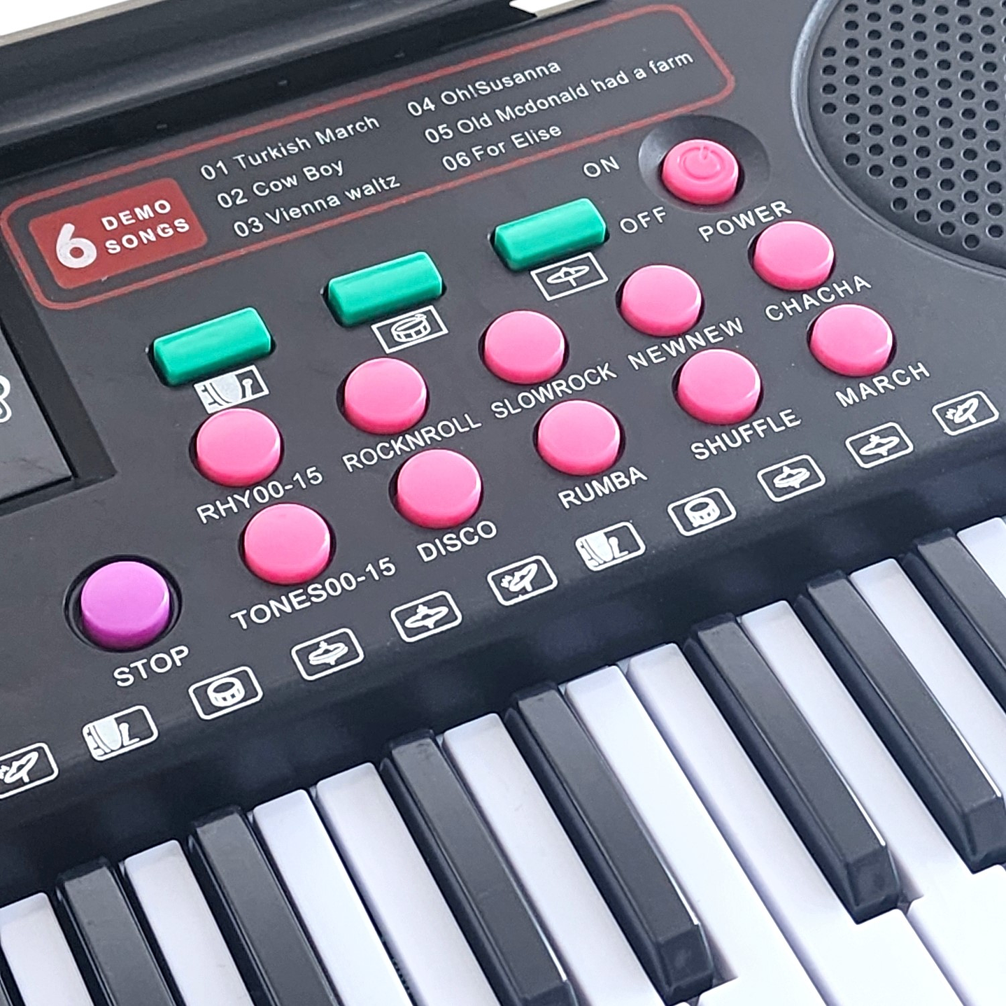 Piano Teclado Digital 61 Teclas + Micrófono 55036 4