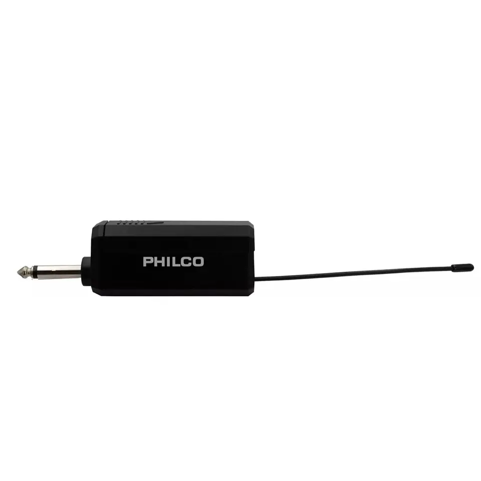 Kit 2 Micrófonos Inalámbricos UHF Recargables Philco WU519 5