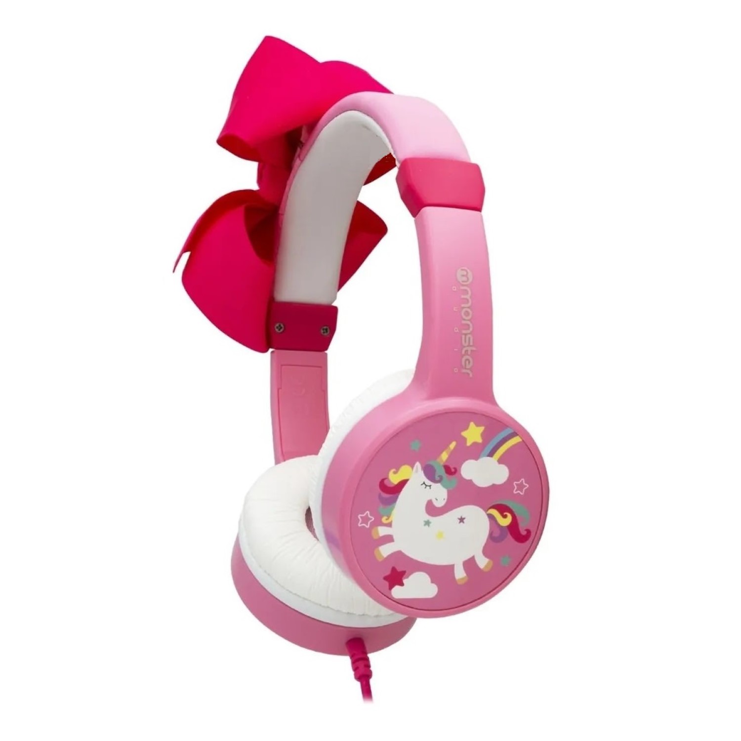 Audífonos de Unicornio para Niña Rosados Monster Ck02P - Rosado / Tamaño Único