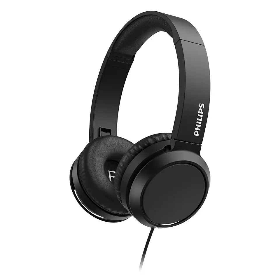 Audifonos con Cable on-ear Supra-aural Philips Tah4105bk 1