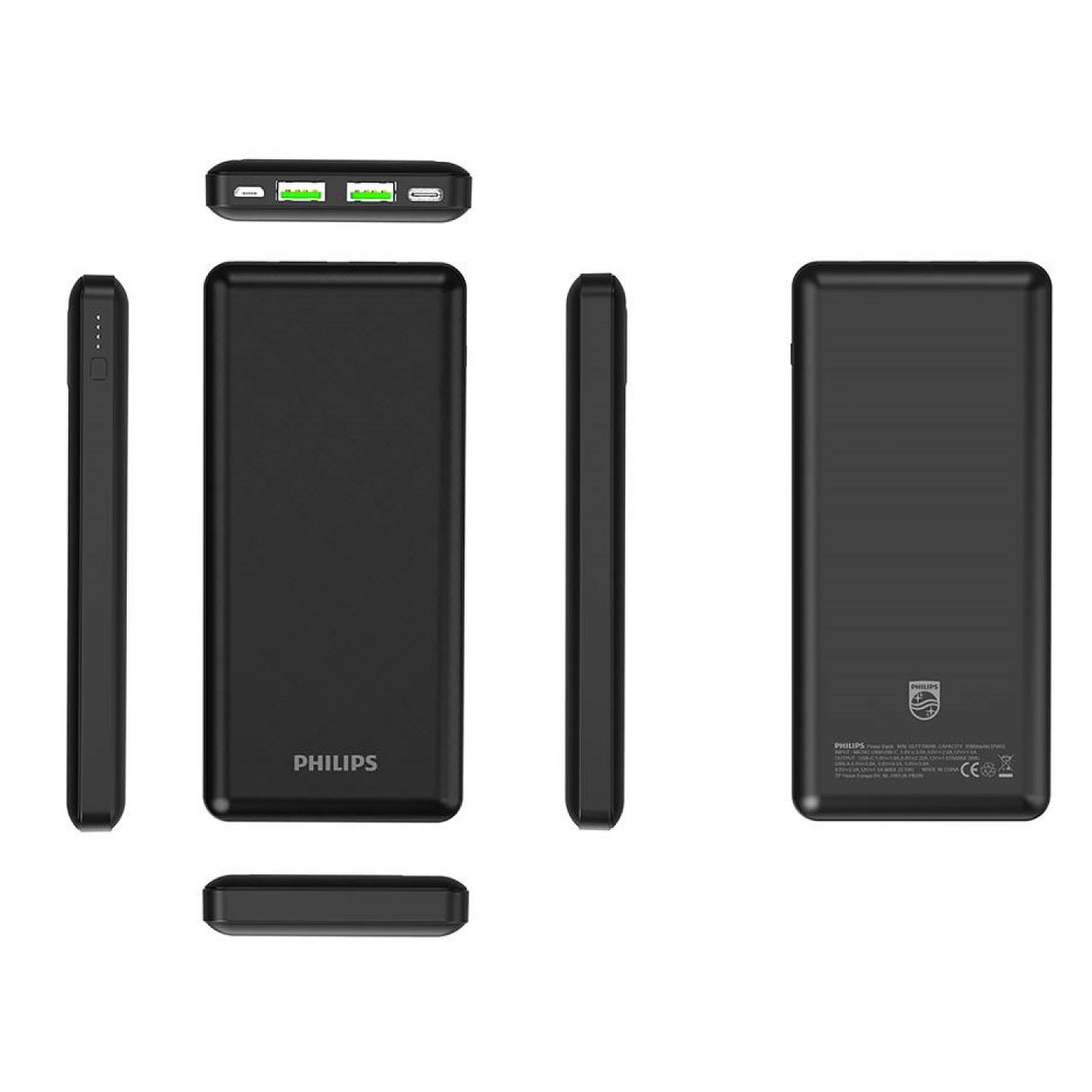 Batería Portátil Powerbank 10000 Mah Philips DLP7790HB/97 1