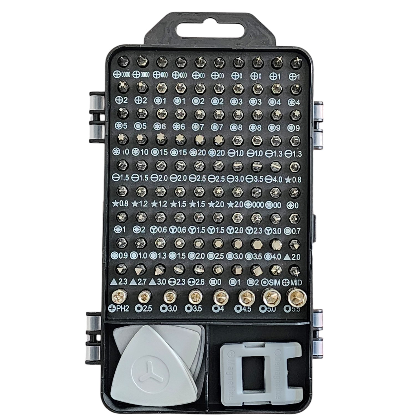 Kit 115 herramientas Destornilladores Precisión 13101 3