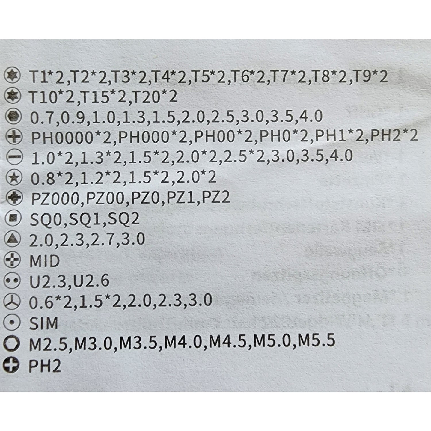 Kit 115 herramientas Destornilladores Precisión 13101 5