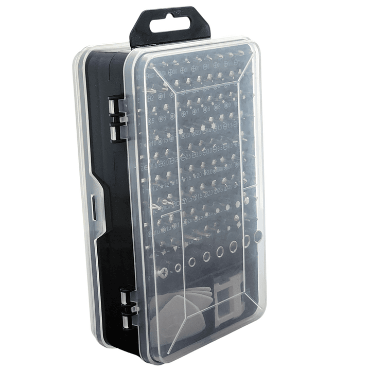 Kit 115 herramientas Destornilladores Precisión 13101 7