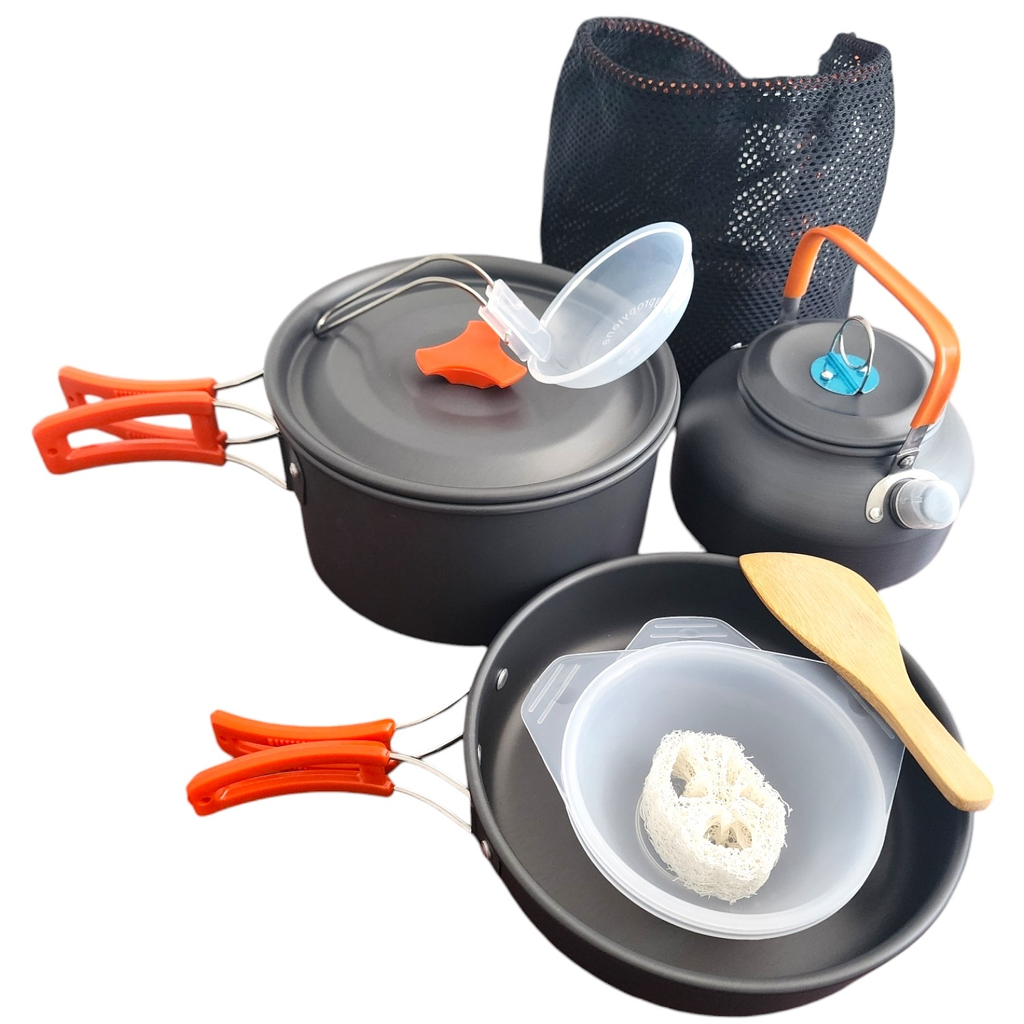 Set Ollas Outdoor Camping Cocinilla Utensilios DS-308 13274 4