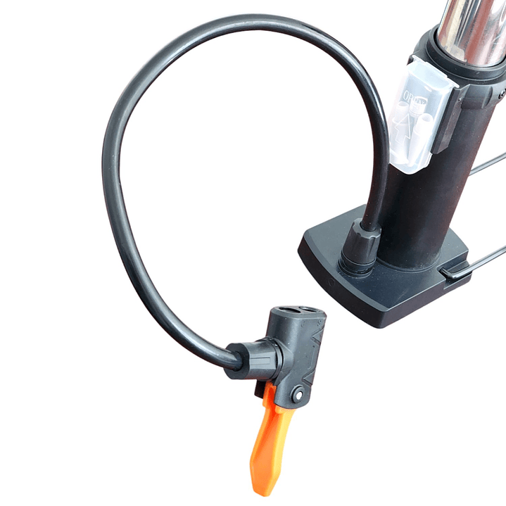 Inflador de Aire Bombín de Pie Pedal + Agujas 18187 5