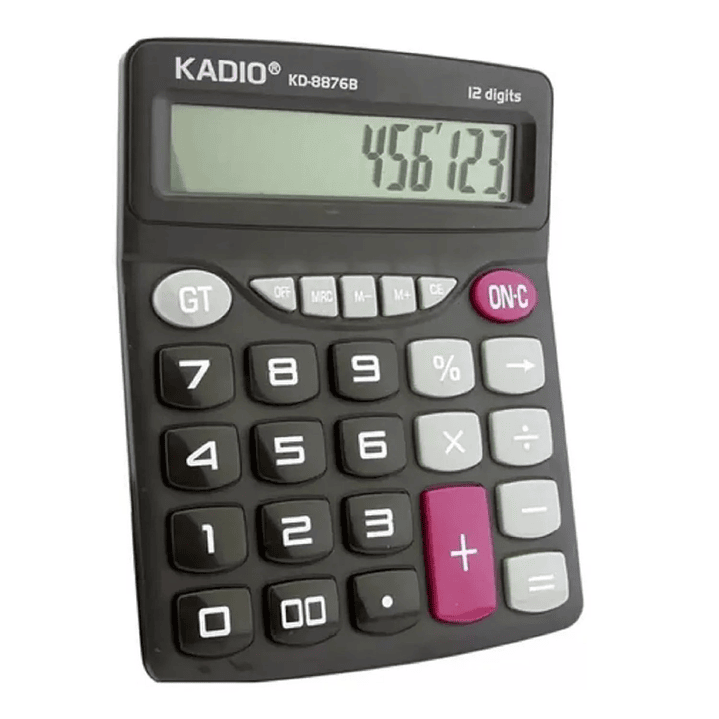 Calculadora Kadio KK-8876B de 12 Dígitos 19018 1