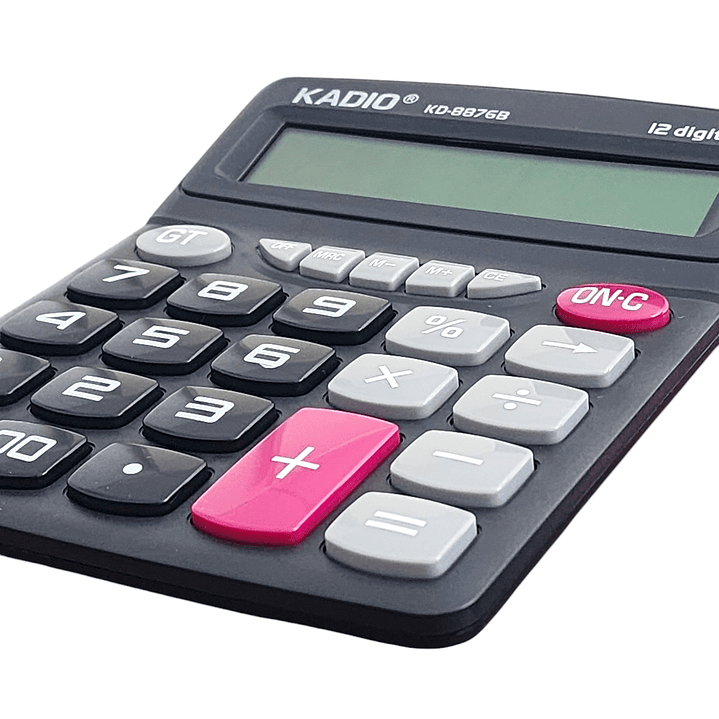 Calculadora Kadio KK-8876B de 12 Dígitos 19018 3