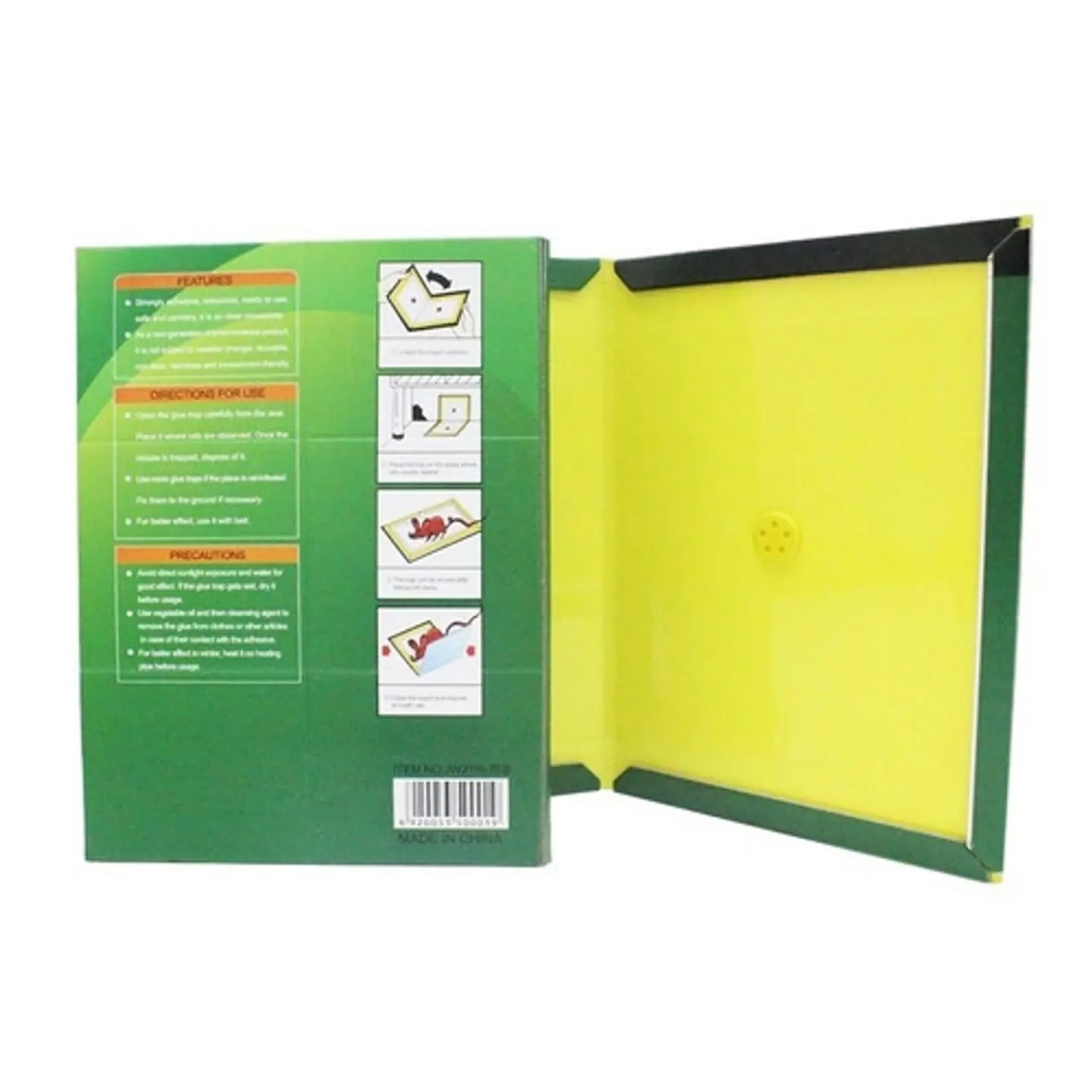 Láminas Trampa Atrapa Rata Ratón de Pegamento 19205 3