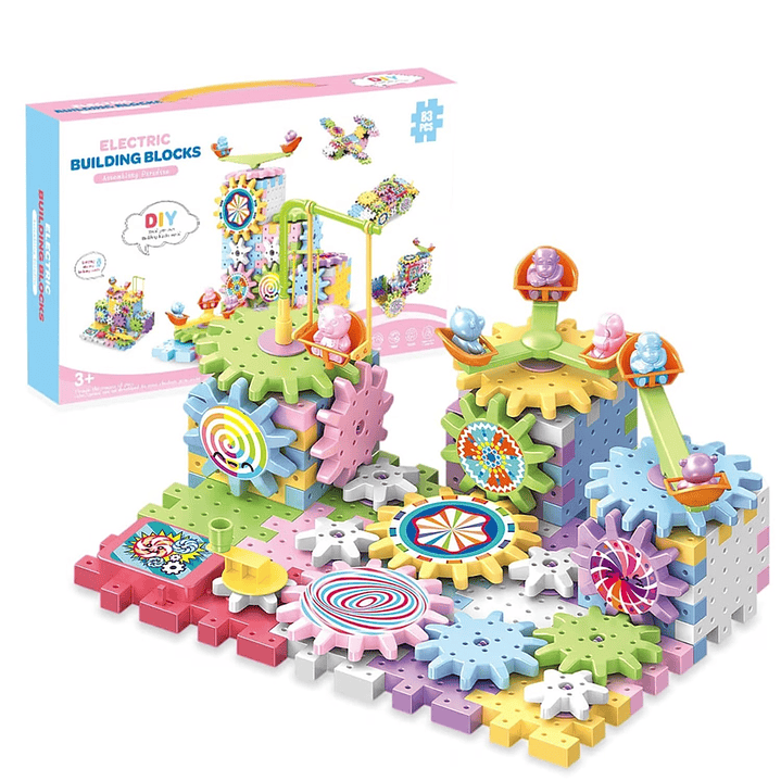 Bloques De Construcción De Engranaje Eléctrico Niños 55436 1