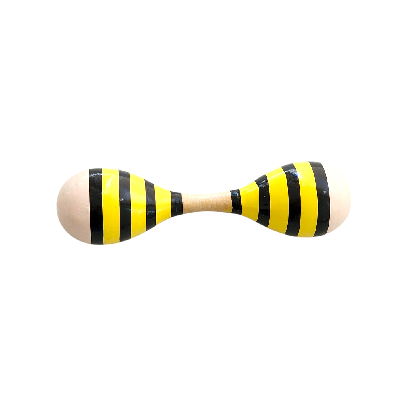 Maraca Doble de Madera Sonajera Niños Abejita 55503 2