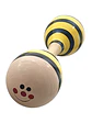 Maraca Doble de Madera Sonajera Niños Abejita 55503 - Miniatura 3