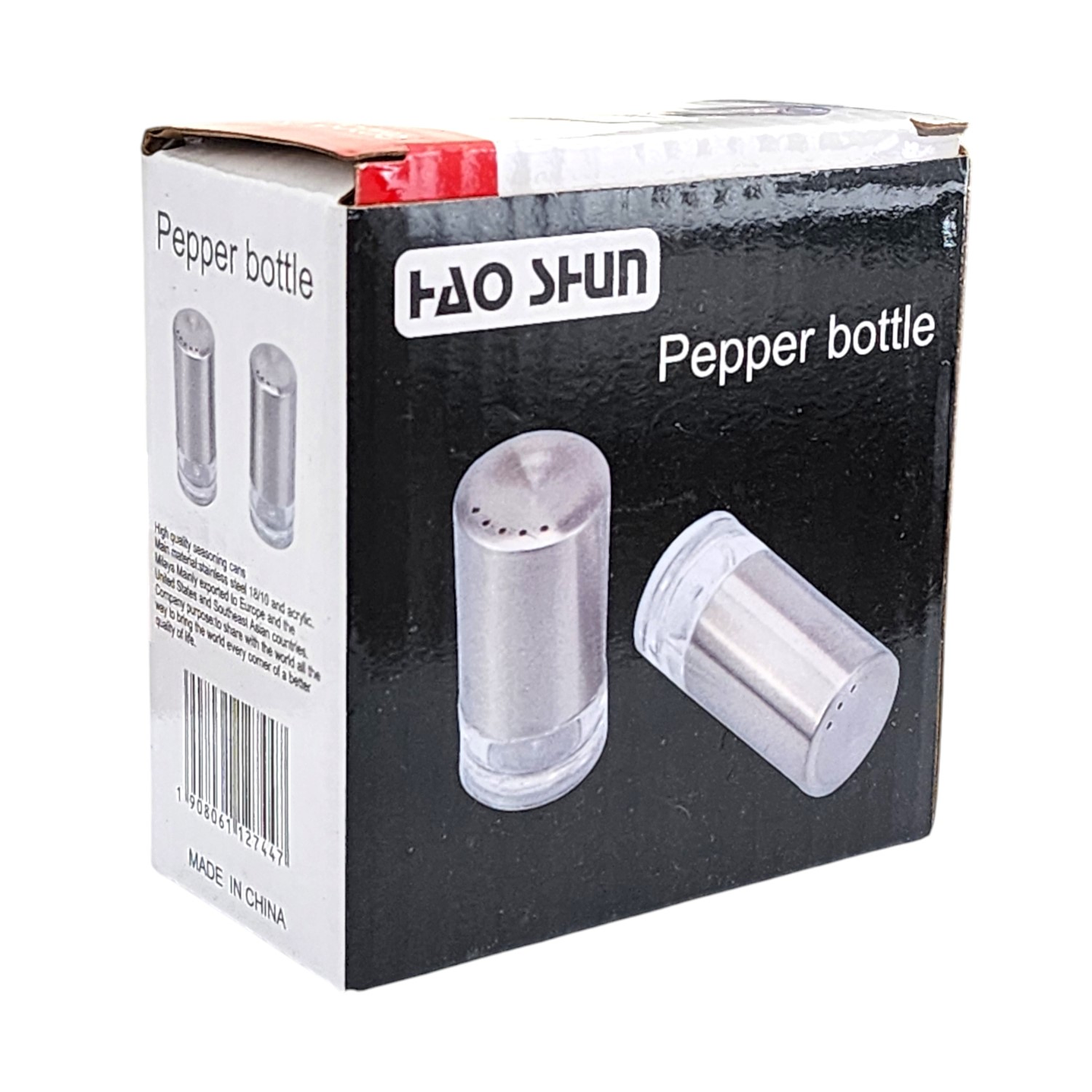 Set de Salero y Pimentero Acrílico y Acero 14189 6