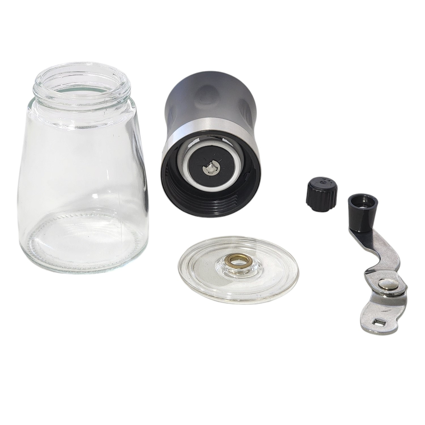 Molinillo de Café Manual Moledor De Granos Vidrio 14295 5