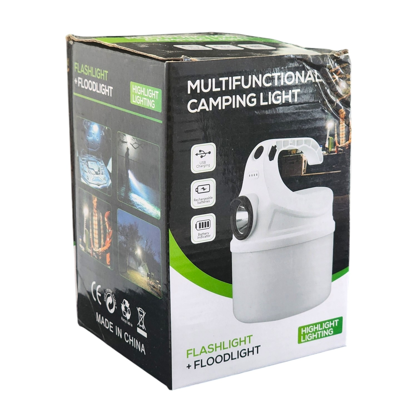 Linterna 2 en 1 Frontal y Farol con Carga USB 15356 8