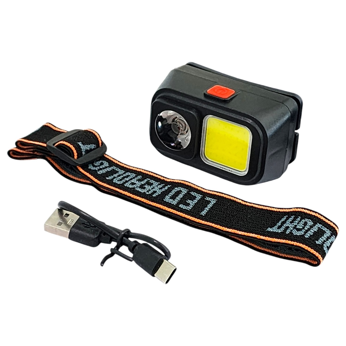 Linterna LED Recargable COB para Bicicleta 15474 8