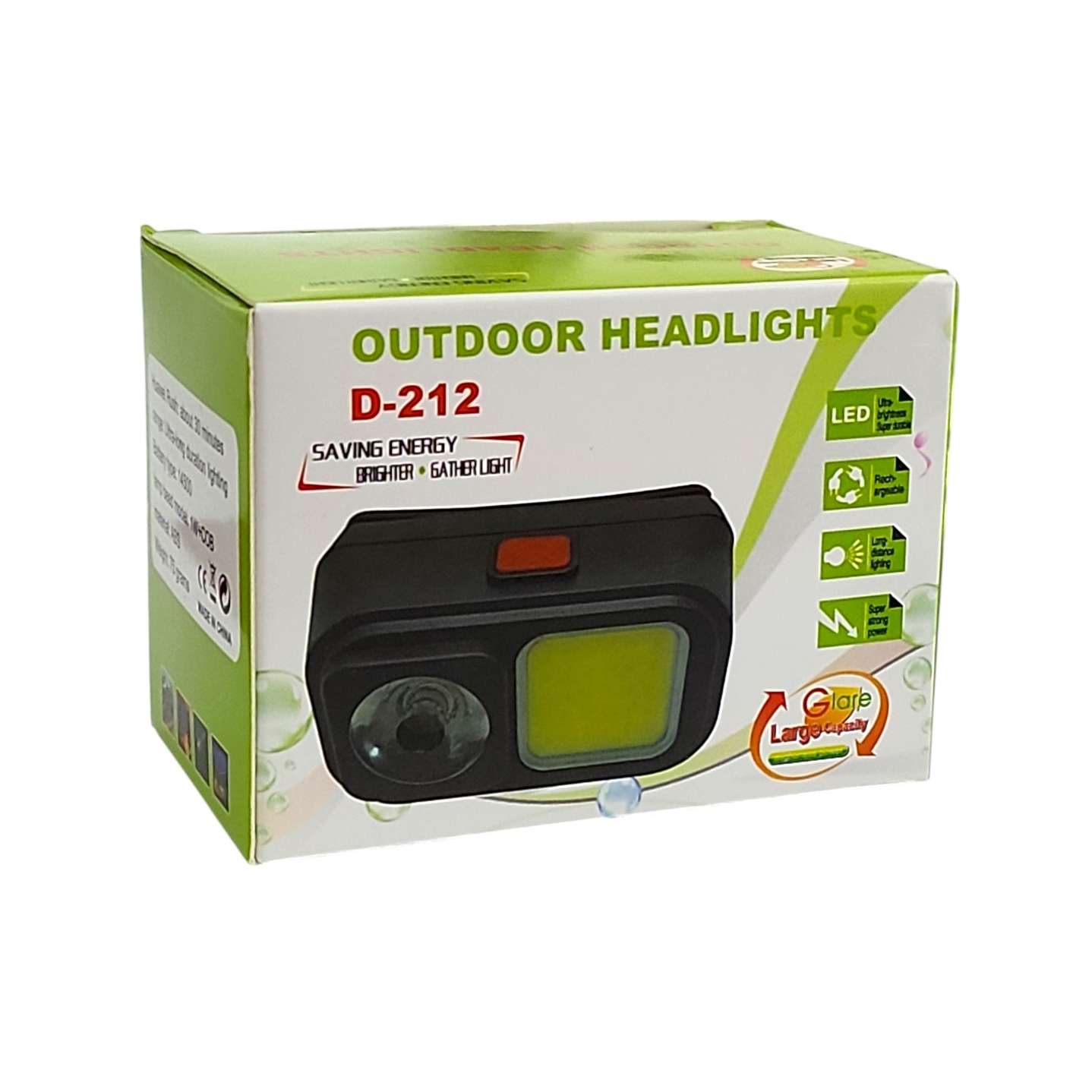 Linterna LED Recargable COB para Bicicleta 15474 9