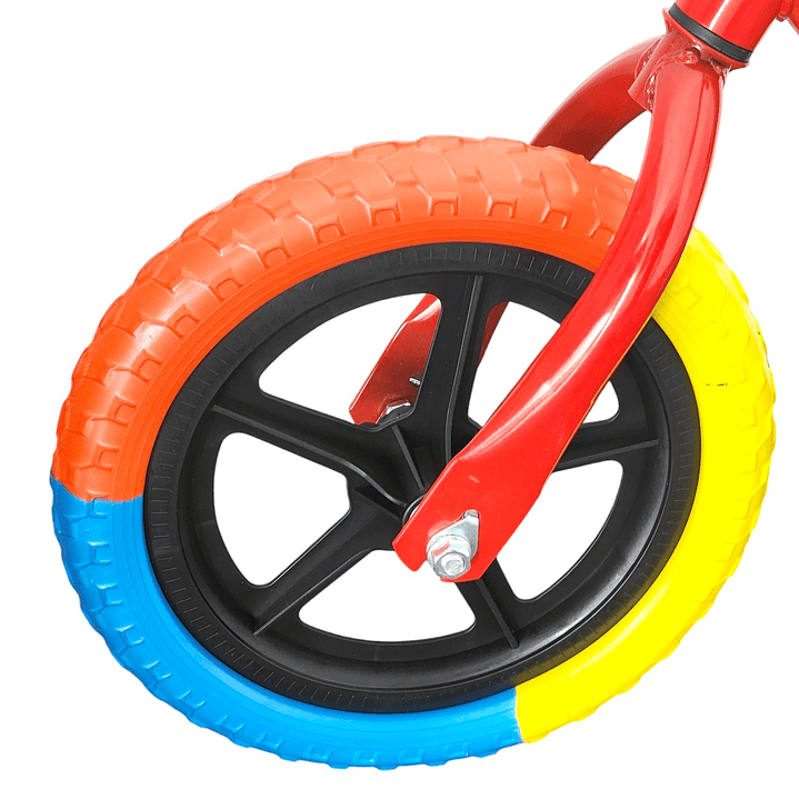 Bicicleta Equilibrio Sin Pedales de Aprendizaje Rojo 19137 6