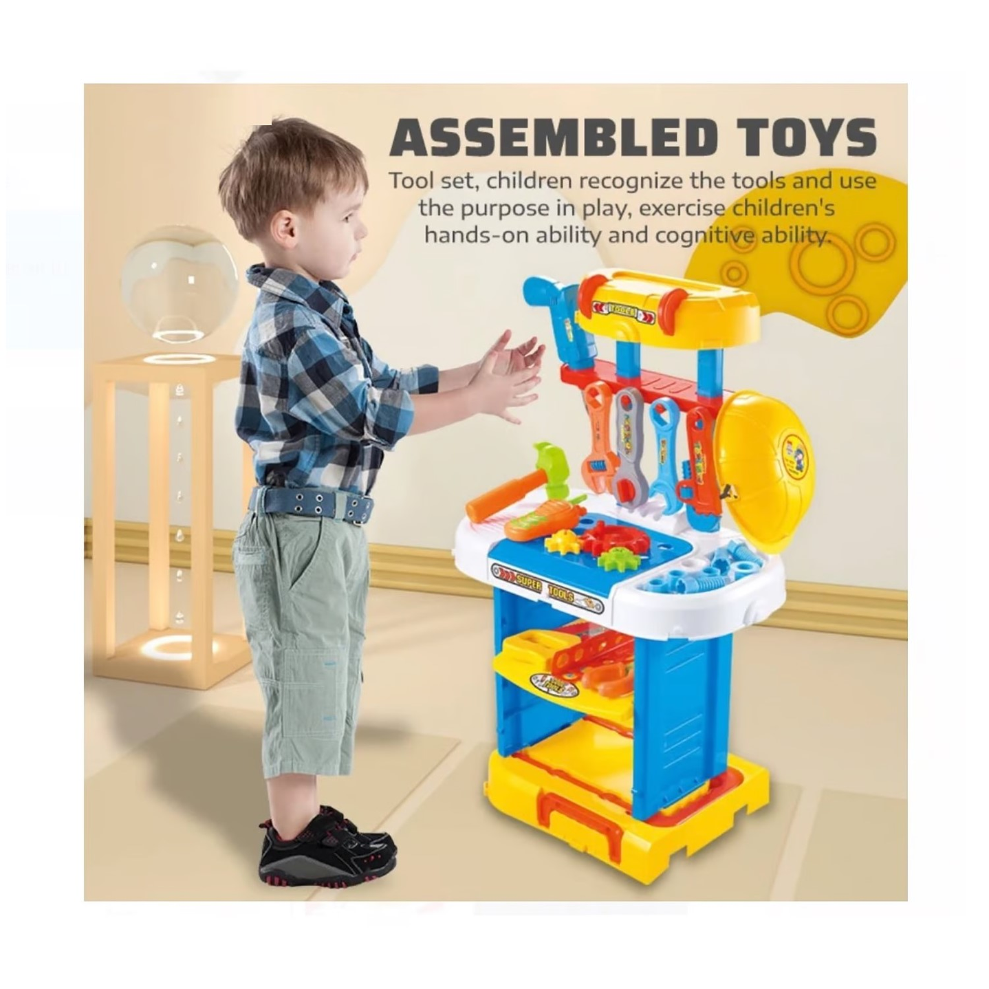 Set Maleta De Herramientas 3 en 1 Juguete Infantil 55389 3