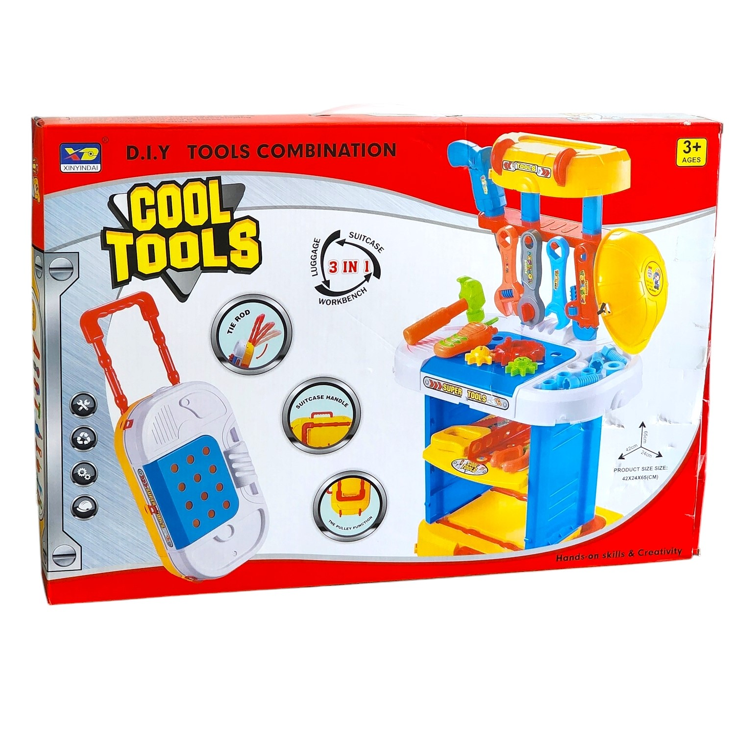 Set Maleta De Herramientas 3 en 1 Juguete Infantil 55389 6