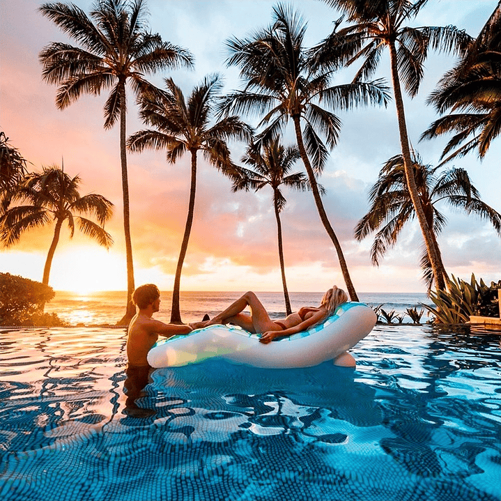 Reposera Inflable Colchoneta INTEX azul 191x99 cm 56874EU 4