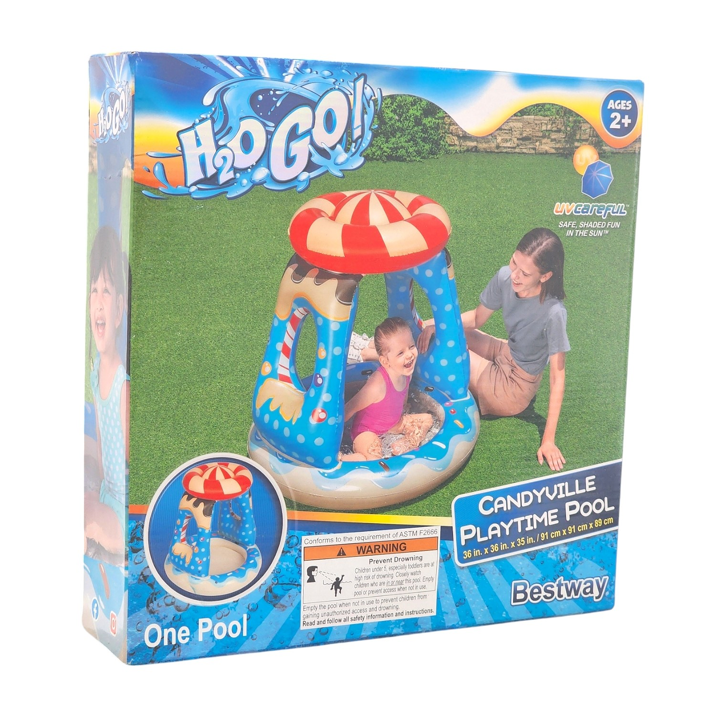 Piscina De Juegos Dulcelandia 91cm Bestway 52270 9