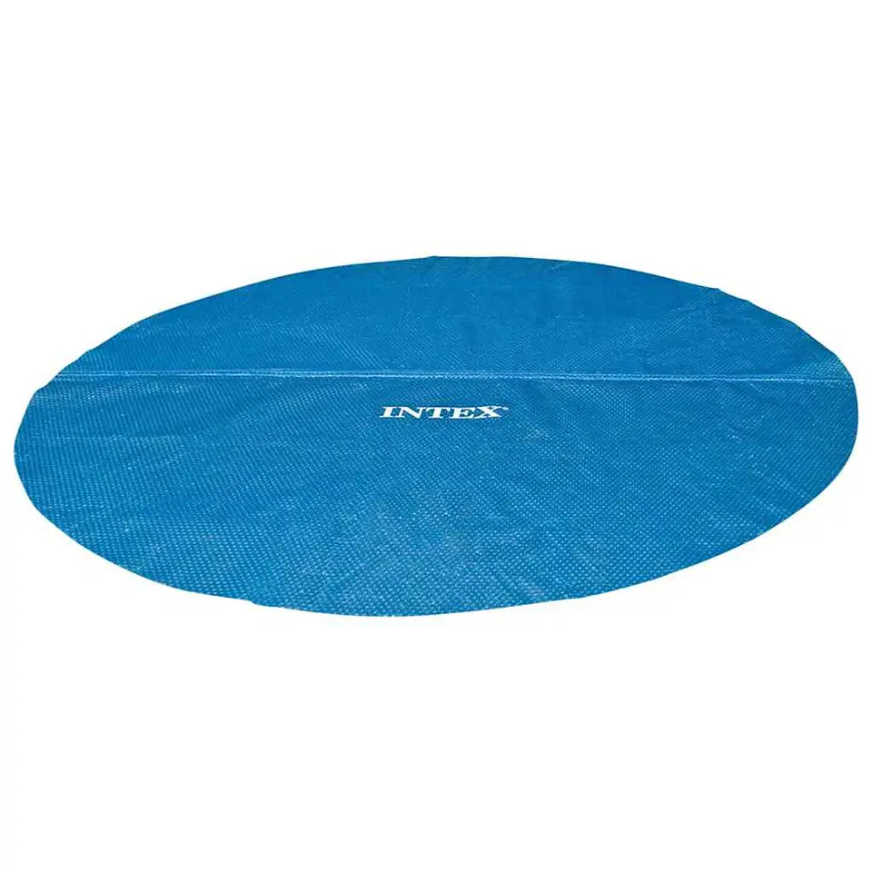 Cubierta Piscina Solar De Polietileno Azul 3,66m Intex 28012 1