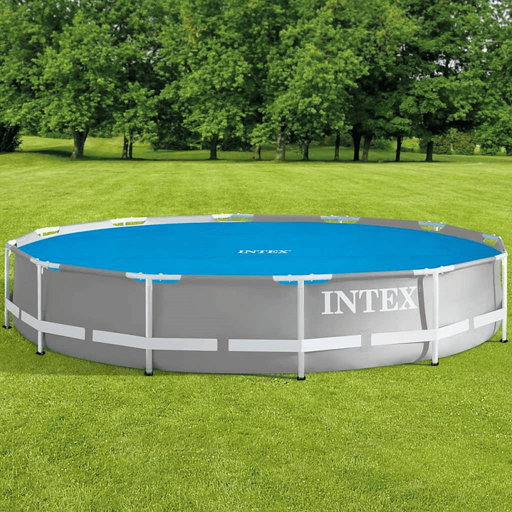 Cubierta Piscina Solar De Polietileno Azul 3,05m Intex 28011 4