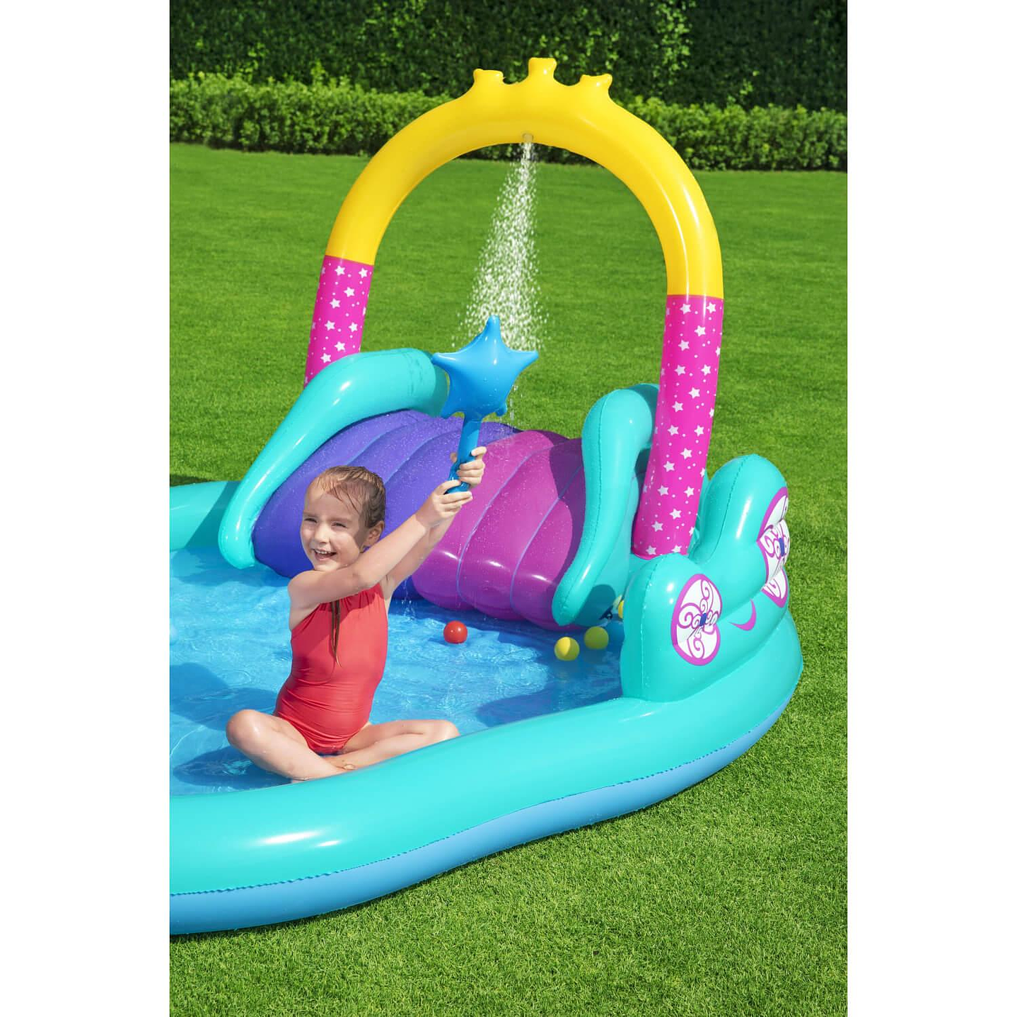Piscina y juegos inflables Unicornio 2.74m Bestway 53097 6