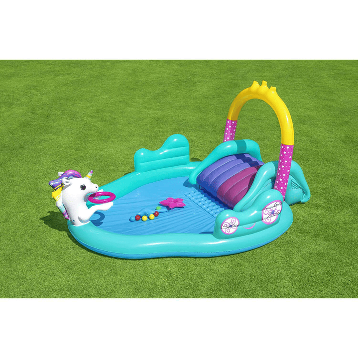 Piscina y juegos inflables Unicornio 2.74m Bestway 53097 7