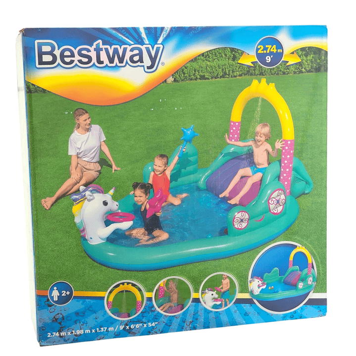 Piscina y juegos inflables Unicornio 2.74m Bestway 53097 10
