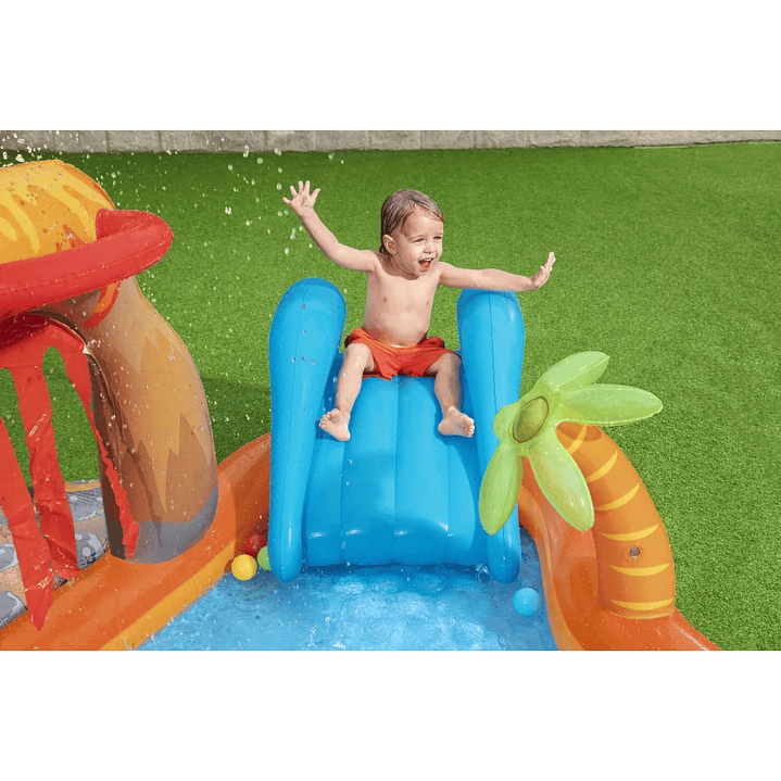 Piscina Inflable Infantil 208lt Lava Lagoon Bestway 53069 8
