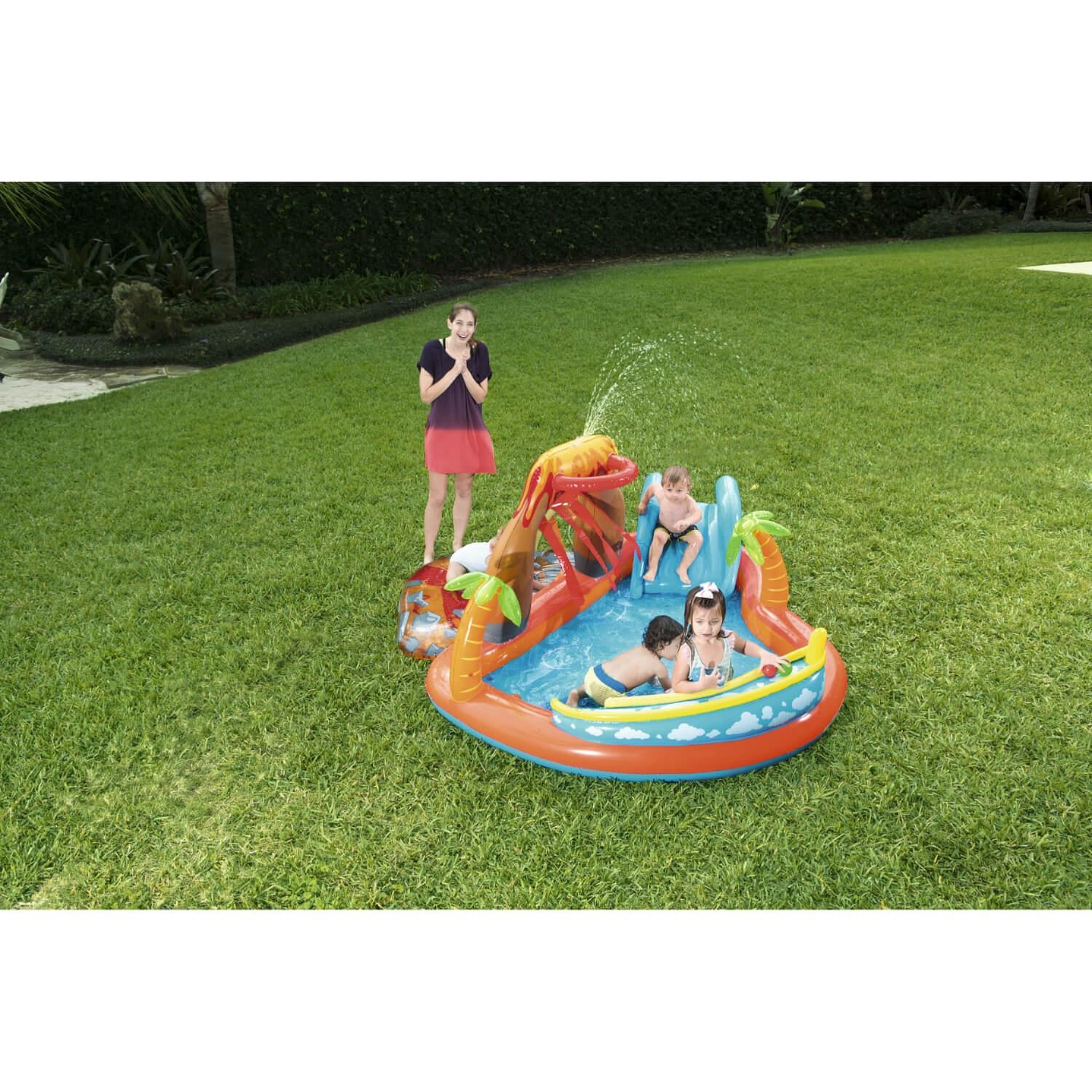 Piscina Inflable Infantil 208lt Lava Lagoon Bestway 53069 9