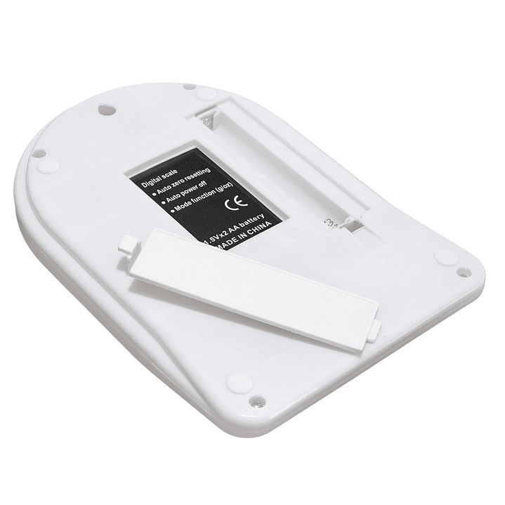 Balanza Pesa para Cocina Digital Tara 10kg DBPDWS33W 4