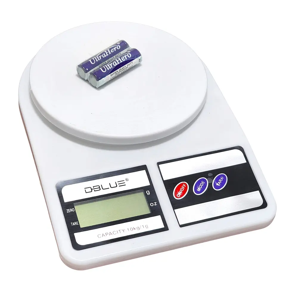 Balanza Pesa para Cocina Digital Tara 10kg DBPDWS33W 5