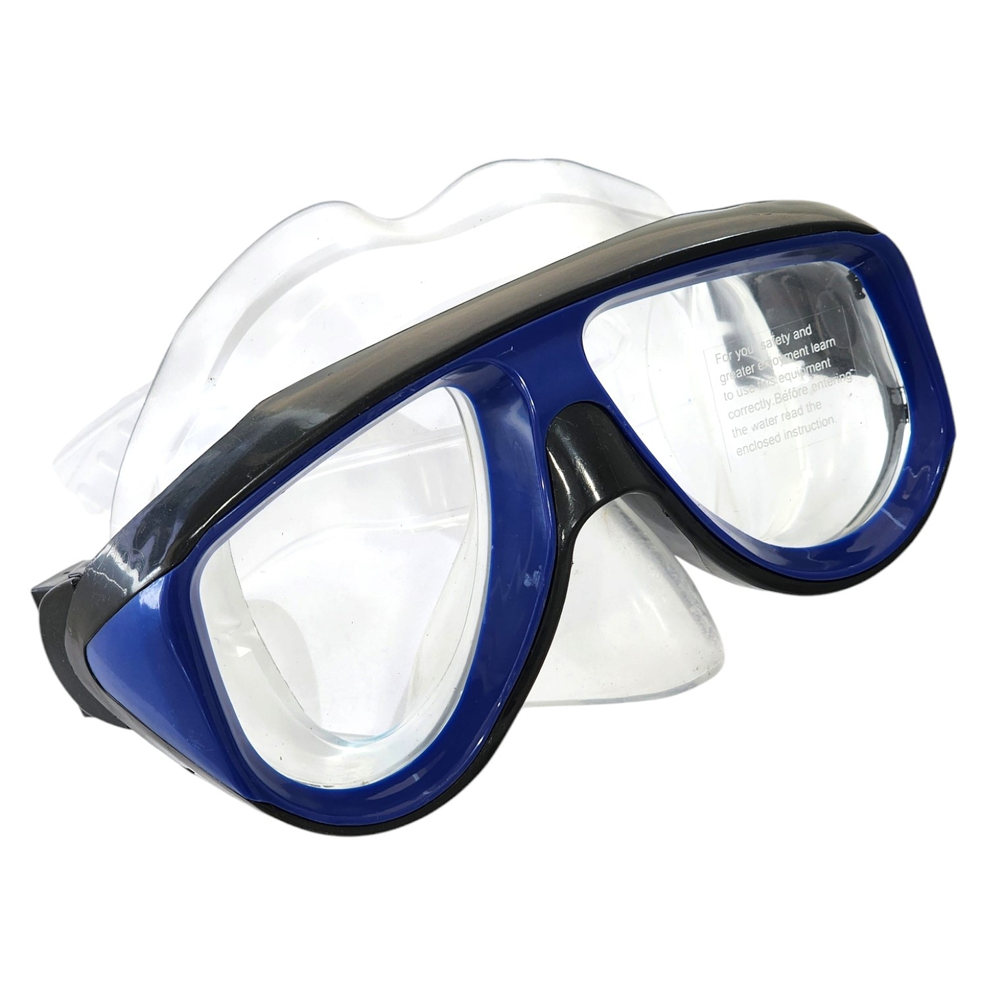 Kit de Buceo Snorkel y Mascara Antiparras DBG1013 Color Azul 1