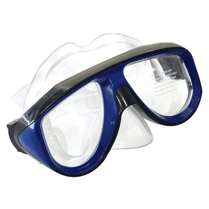 Kit de Buceo Snorkel y Mascara Antiparras DBG1013 Color Azul 1