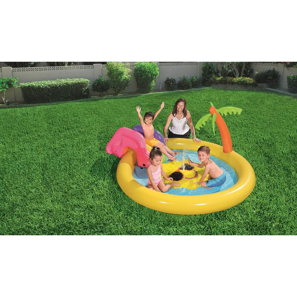 Piscina y juegos inflable Sunnyland 225lt Bestway 53071 6