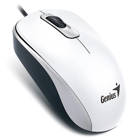 Mouse Óptico USB DX-110 Genius 3 Botones Blanco