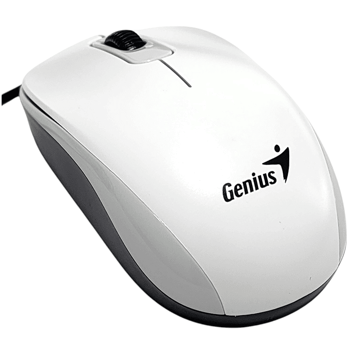 Mouse Óptico USB DX-110 Genius 3 Botones Blanco 5